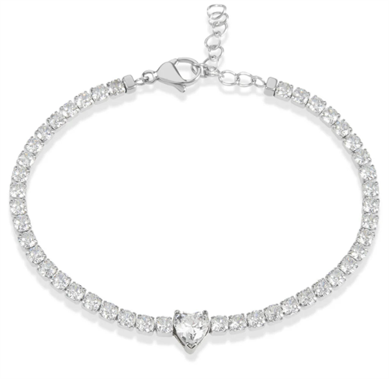 Bracciale Stroili Oro Donna in Acciaio Cristallo 1685843 - 1685843